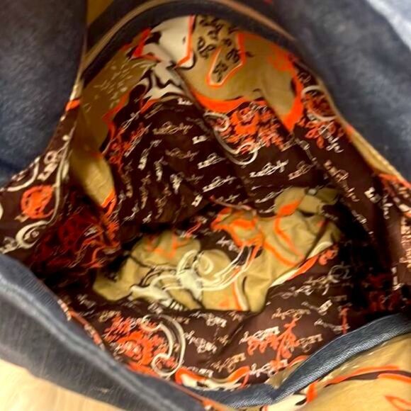 Bulga Cognac Jean Saddle Bag Shoulder Bag B30 - Picture 7 of 8